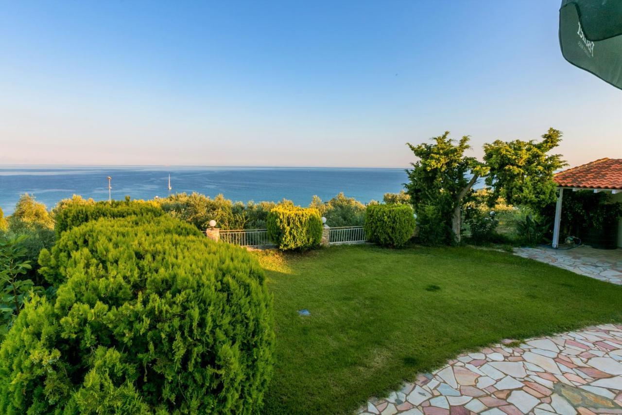 Koroni Zaga Beach- Seascape Luxury Villa Costiana Exterior photo