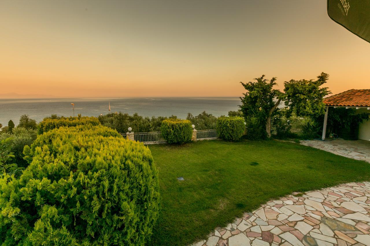 Koroni Zaga Beach- Seascape Luxury Villa Costiana Exterior photo